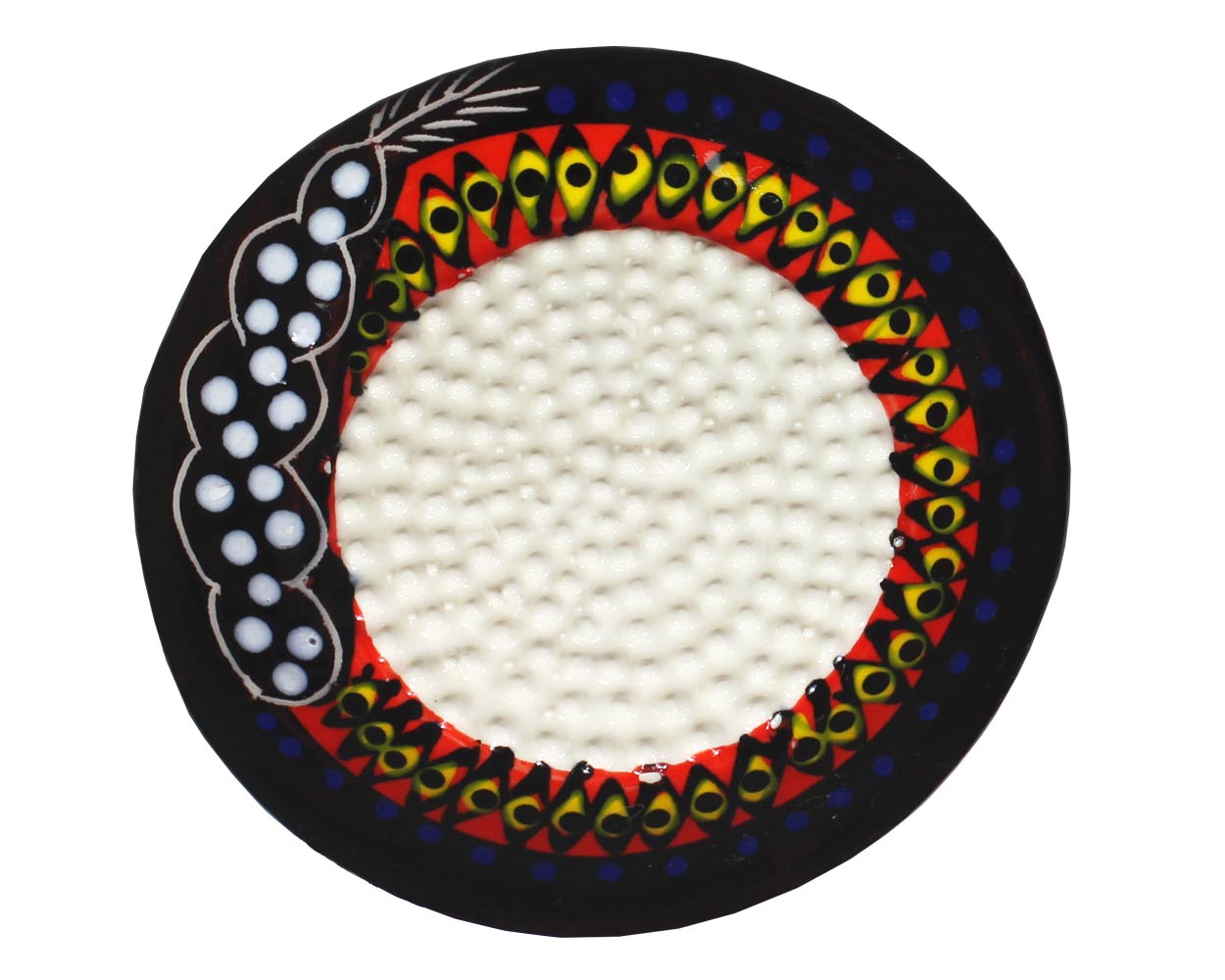 Afrikanische Keramikreibe - Reibe für Knoblauch, Ingwer und mehr